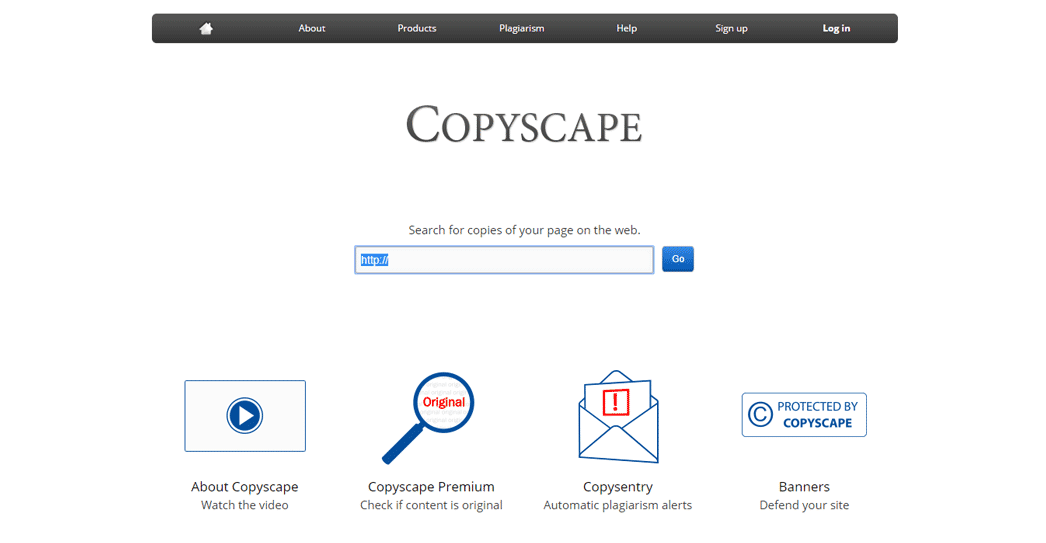 Copyscape Duplicate Content Checker SEO Tool for Website or Blog